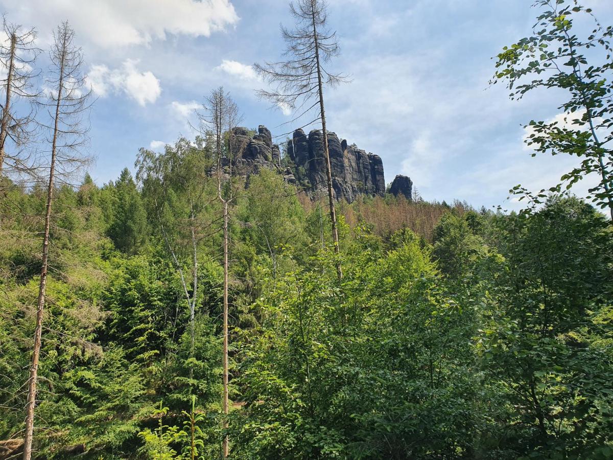 Fewo-Hierundjetzt Lichtenhain Bei Sebnitz Am Malerweg Екстер'єр фото